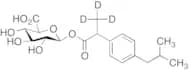 Ibuprofen-d3 Acyl-Beta-D-glucuronide  (mixture of diastereomers)