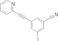 3-Iodo-5-[2-(2-pyridinyl)ethynyl]-benzonitrile