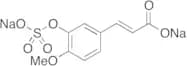 Isoferulic Acid 3-O-Sulfate Disodium Salt