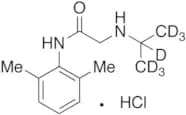 2-(Isopropylamino)-2',6'-acetoxylidide-d7 Hydrochloride