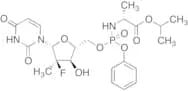 (2R)-isopropyl 2-(((((2R,3R,4R,5R)-5-(2,4-dioxo-3,4-dihydropyrimidin-1(2H)-yl)-4-fluoro-3-hydroxy-…