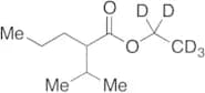 rac 2-Isopropyl Pentanoic Acid Ethyl Ester-d5