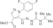 Methyl 1-(2,4-Difluoro-phenyl)-5-((4-tert-butyl-thiosemicarbazono)methyl)-1H-pyrazole-4-carboxylate