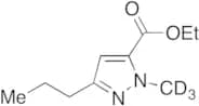 1-Methyl-3-propyl-1H-pyrazole-5-carboxylic Acid Ethyl Ester-d3
