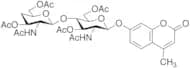 4-Methylumbelliferyl 4-Deoxy-beta-D-chitobiose Peracetate