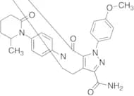 1-(4-Methoxyphenyl)-6-(4-(2-methyl-6-oxopiperidin-1-yl)phenyl)-7-oxo-4,5,6,7-tetrahydro-1H-pyrazol…
