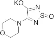 4-(4-Morpholinyl)-1,2,5-Thiadiazol-3(2H)-one 1-Oxide Potassium Salt