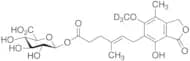 Mycophenolic acid-D3 acyl-beta-D-glucuronide (>90%)