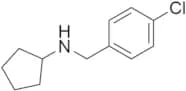 N-[(4-chlorophenyl)methyl]cyclopentanamine