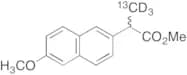 rac-Naproxen Methyl Ester-13C,d3