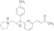 (E)-1-((3-(6-(3-Oxobut-1-en-1-yl)pyridin-2-yl)-3-(p-tolyl)oxiran-2-yl)methyl)pyrrolidine 1-Oxide