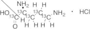 L-Ornithine Hydrochloride-13C5