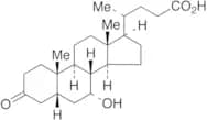 3-Oxo-7Alpha-hydroxy-5Beta-cholanoic Acid