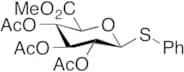 Phenyl 1-thio-beta-D-glucopyranosiduronic Acid Methyl Ester 2,3,4-Triacetate
