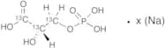 L-3-Phosphoglyceric Acid 13C3 Sodium Salt