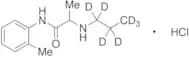 Prilocaine-D7 Hydrochloride