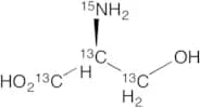 L-Serine -13C3,15N