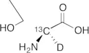 L-Serine 2-13C, 2-D