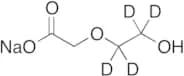 Sodium Beta-Hydroxyethoxyacetate-d4