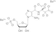 N-Succinyl-5-aminoimidazole-4-carboxamide Ribose 5’-Phosphate Dibarium Salt-d3