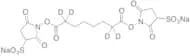 Suberic Acid Bis(3-sulfo-N-hydroxysuccinimide ester)-d4 Disodium Salt
