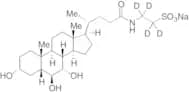 Tauro-Alpha-muricholic Acid-d4 Sodium Salt