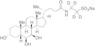 Tauro-b-muricholic Acid-d4 Sodium Salt