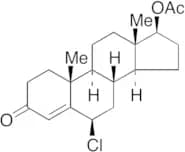 6beta-Chloro Testosterone 17-O-Acetate