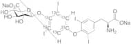 Thyroxine-13C6 4’-O-Beta-D-Glucuronide Disodium Salt