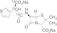 Ticarcillin Disodium Salt-13C3 (Contain 10% Methanol)