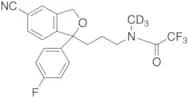 N-Trifluoroacetodesmethyl Citalopram-d3
