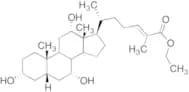 (3Alpha,5Beta,7Alpha,12Alpha)-3,7,12-Trihydroxy-cholest-24-en-26-oic Acid Ethyl Ester