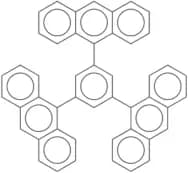 1,3,5-Tri(anthracen-9-yl)benzene (contains ~20% inorganics)